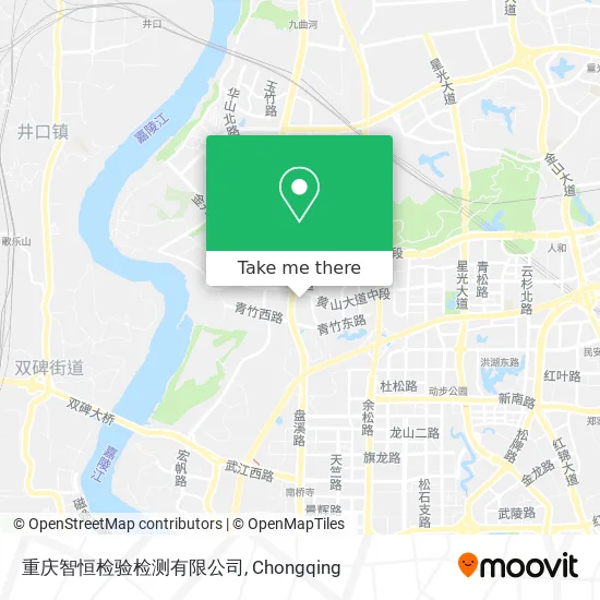 重庆智恒检验检测有限公司 map