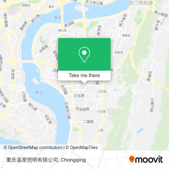 重庆嘉星照明有限公司 map