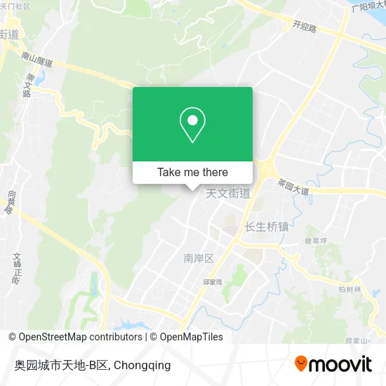 奥园城市天地-B区 map