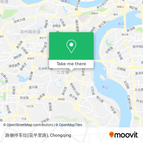 路侧停车位(花半里路) map