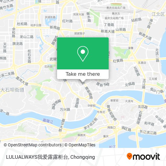 LULUALWAYS我爱露露柜台 map