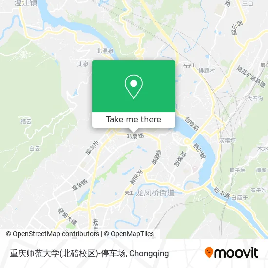 重庆师范大学(北碚校区)-停车场 map