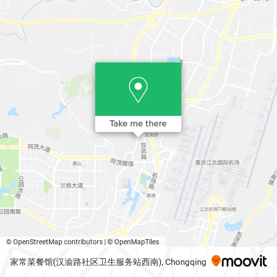 家常菜餐馆(汉渝路社区卫生服务站西南) map