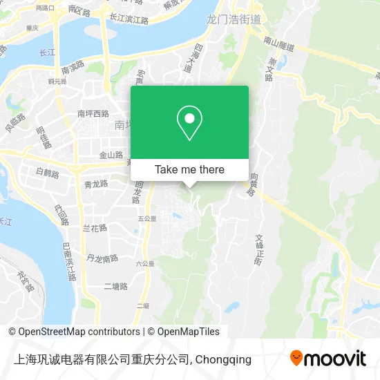 上海巩诚电器有限公司重庆分公司 map