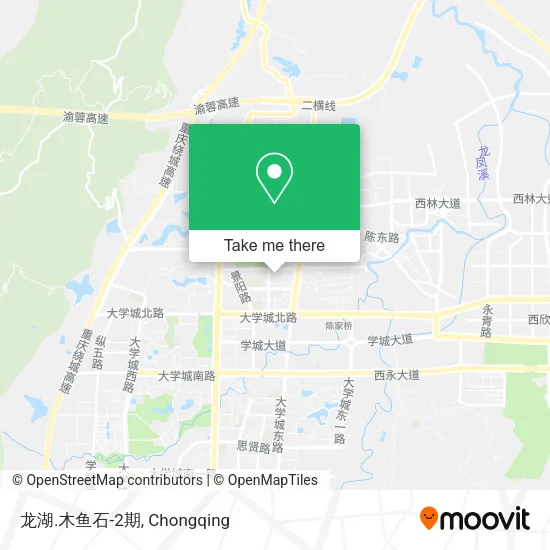 龙湖.木鱼石-2期 map