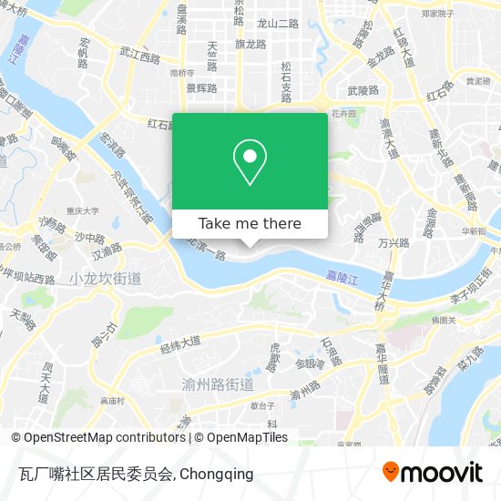 瓦厂嘴社区居民委员会 map