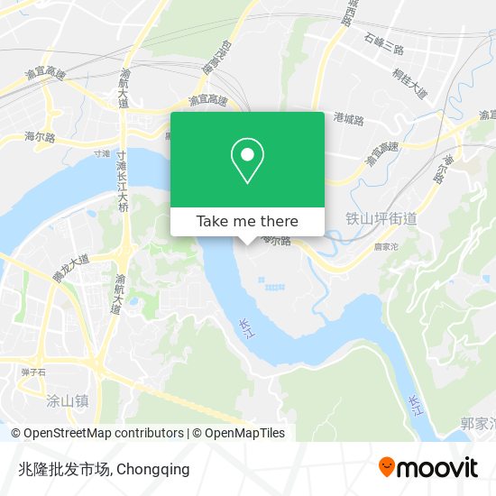 兆隆批发市场 map