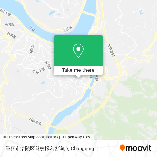 重庆市涪陵区驾校报名咨询点 map