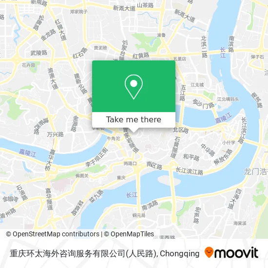 重庆环太海外咨询服务有限公司(人民路) map