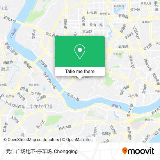 元佳广场地下-停车场 map