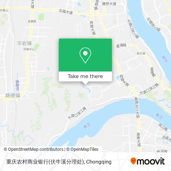 重庆农村商业银行(伏牛溪分理处) map