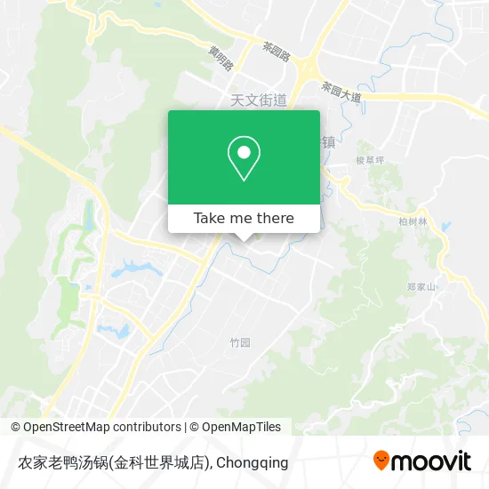 农家老鸭汤锅(金科世界城店) map