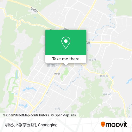 胡记小馆(茶园店) map