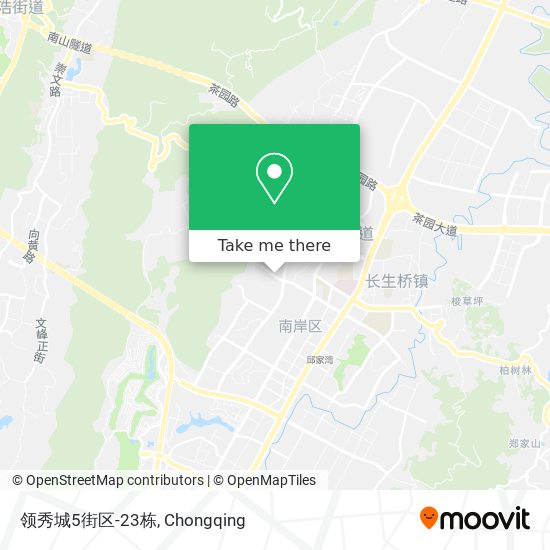 领秀城5街区-23栋 map