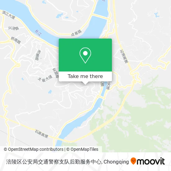 涪陵区公安局交通警察支队后勤服务中心 map