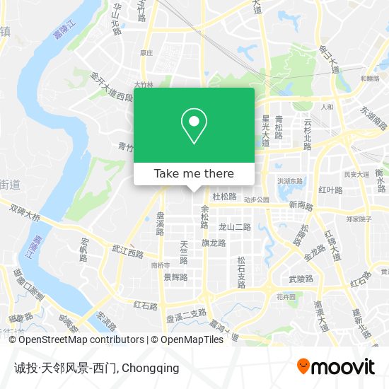 诚投·天邻风景-西门 map