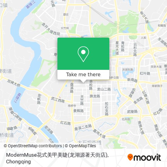 ModernMuse花式美甲美睫(龙湖源著天街店) map