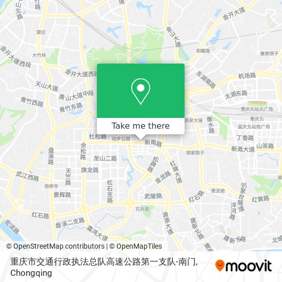 重庆市交通行政执法总队高速公路第一支队-南门 map