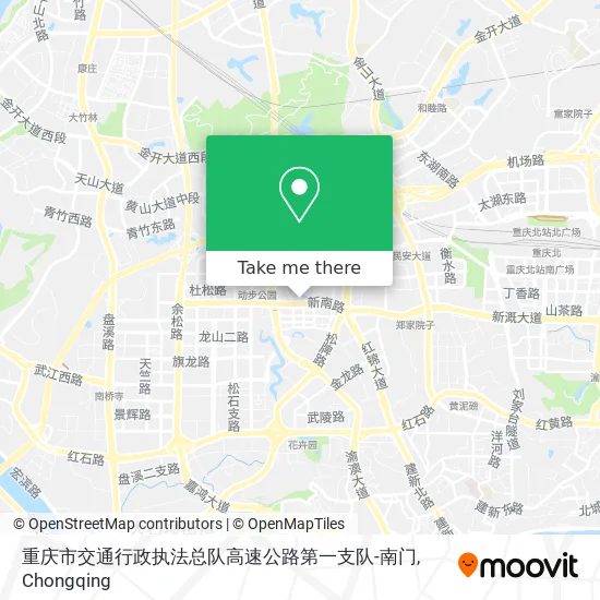重庆市交通行政执法总队高速公路第一支队-南门 map