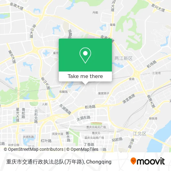 重庆市交通行政执法总队(万年路) map