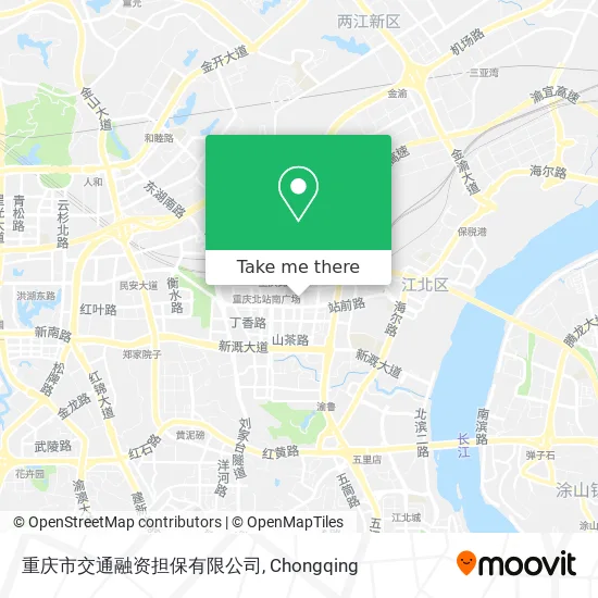 重庆市交通融资担保有限公司 map