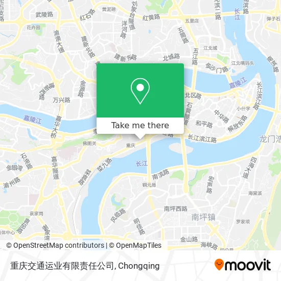 重庆交通运业有限责任公司 map