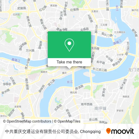 中共重庆交通运业有限责任公司委员会 map