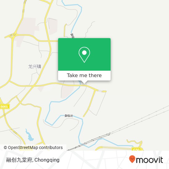 融创九棠府 map