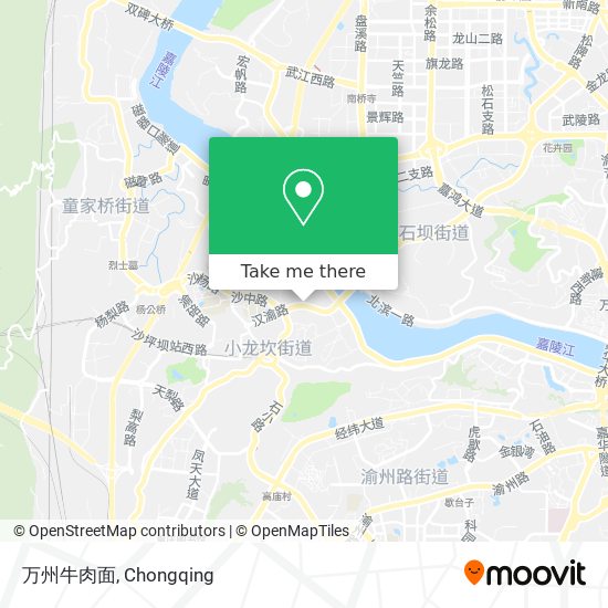 万州牛肉面 map