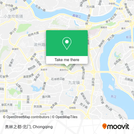 奥林之都-北门 map