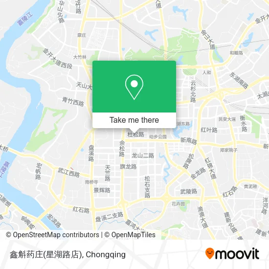 鑫斛药庄(星湖路店) map