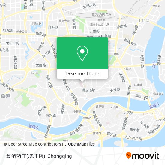 鑫斛药庄(塔坪店) map