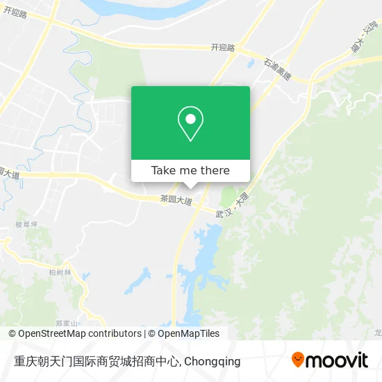 重庆朝天门国际商贸城招商中心 map