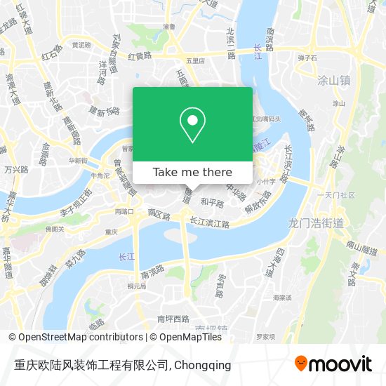 重庆欧陆风装饰工程有限公司 map