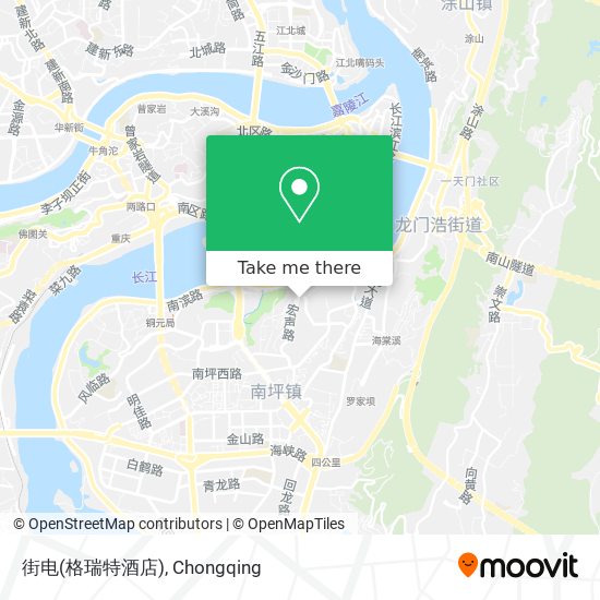 街电(格瑞特酒店) map