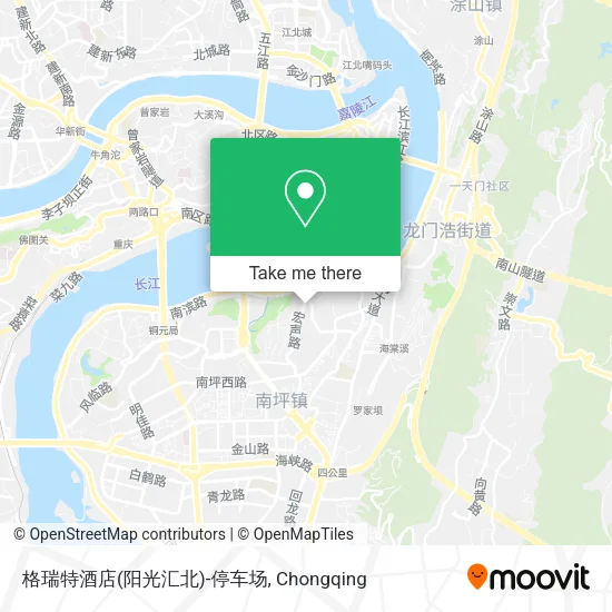 格瑞特酒店(阳光汇北)-停车场 map