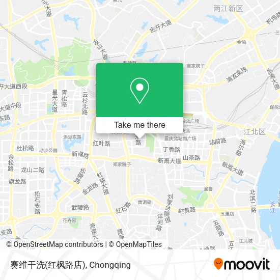 赛维干洗(红枫路店) map