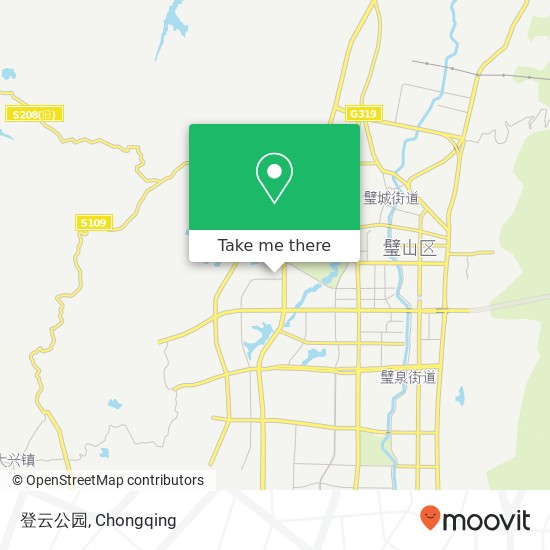 登云公园 map