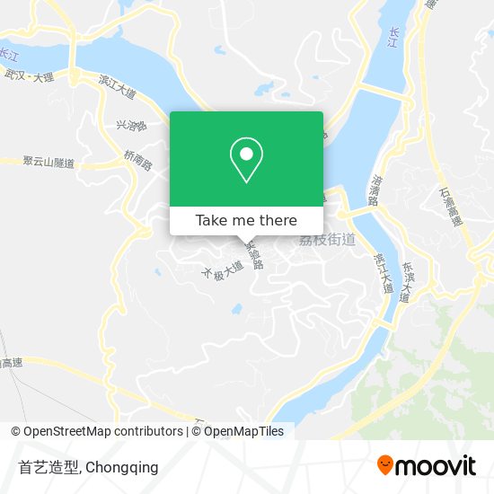 首艺造型 map