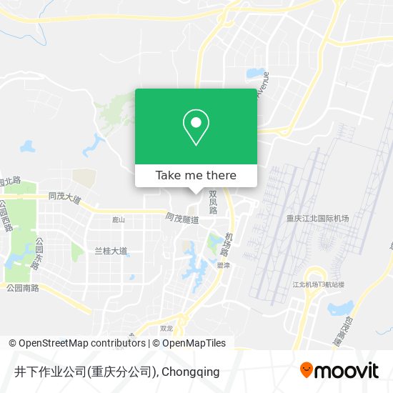 井下作业公司(重庆分公司) map