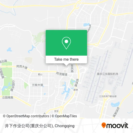 井下作业公司(重庆分公司) map