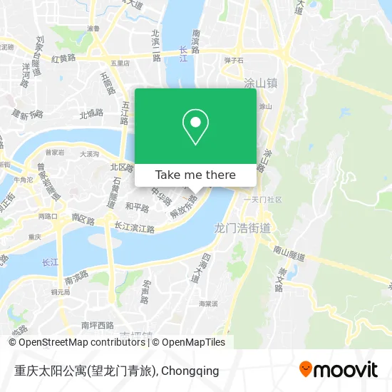 重庆太阳公寓(望龙门青旅) map