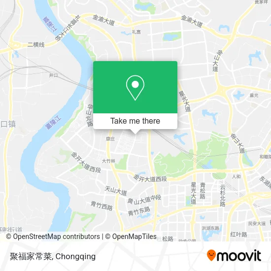 聚福家常菜 map