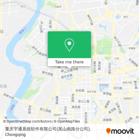 重庆宇通系统软件有限公司(嵩山南路分公司) map