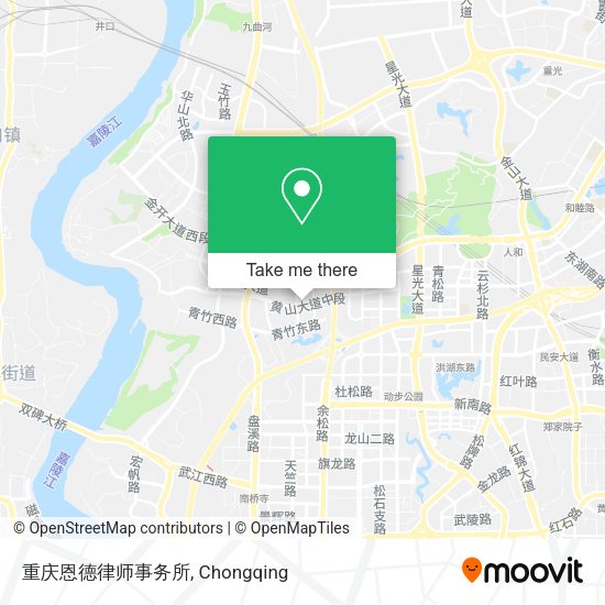 重庆恩德律师事务所 map
