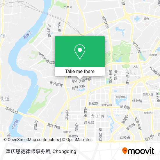 重庆恩德律师事务所 map
