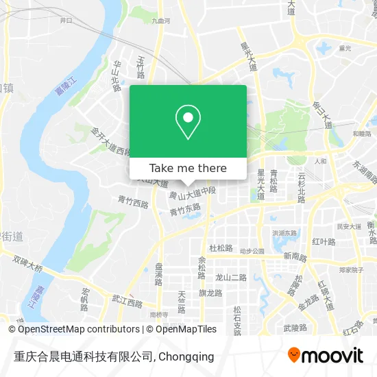 重庆合晨电通科技有限公司 map