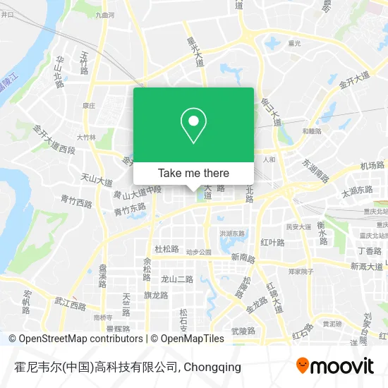 霍尼韦尔(中国)高科技有限公司 map