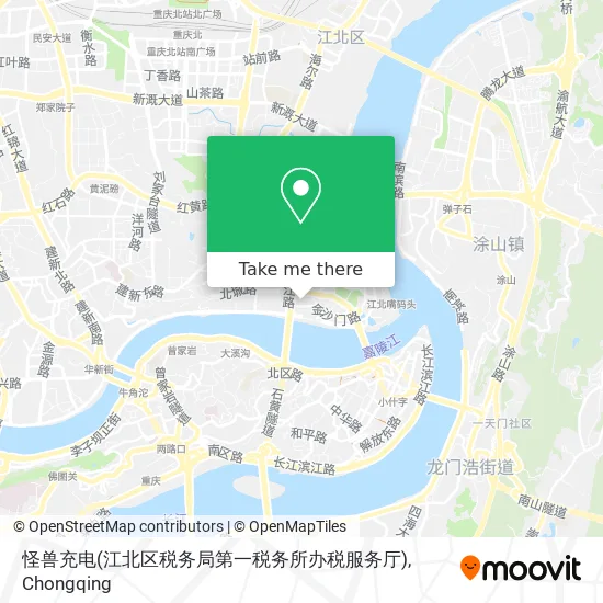 怪兽充电(江北区税务局第一税务所办税服务厅) map
