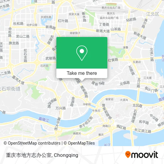 重庆市地方志办公室 map